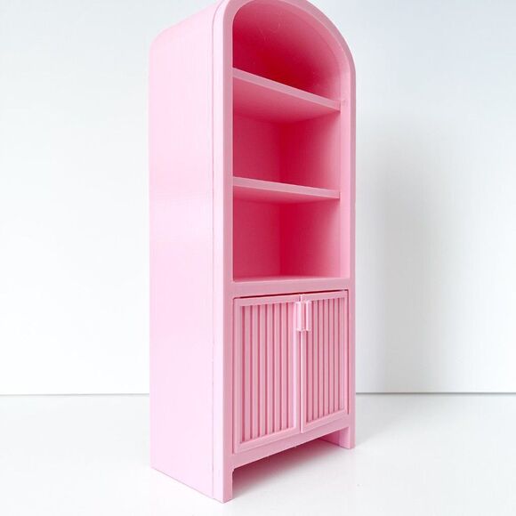 Armoire for Dolls 1:6 Scale Baby Pink Furniture 12” Barbie Integrity Blythe - Picture 5 of 7